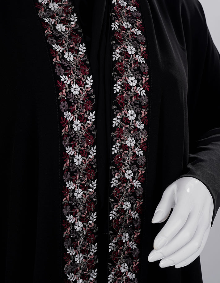Liara Heritage Floral Abaya