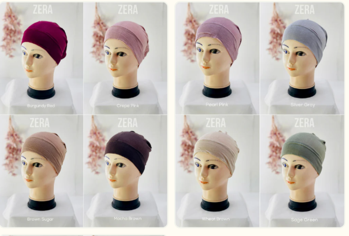 Zera Bonnet Elastic Hijab Cap