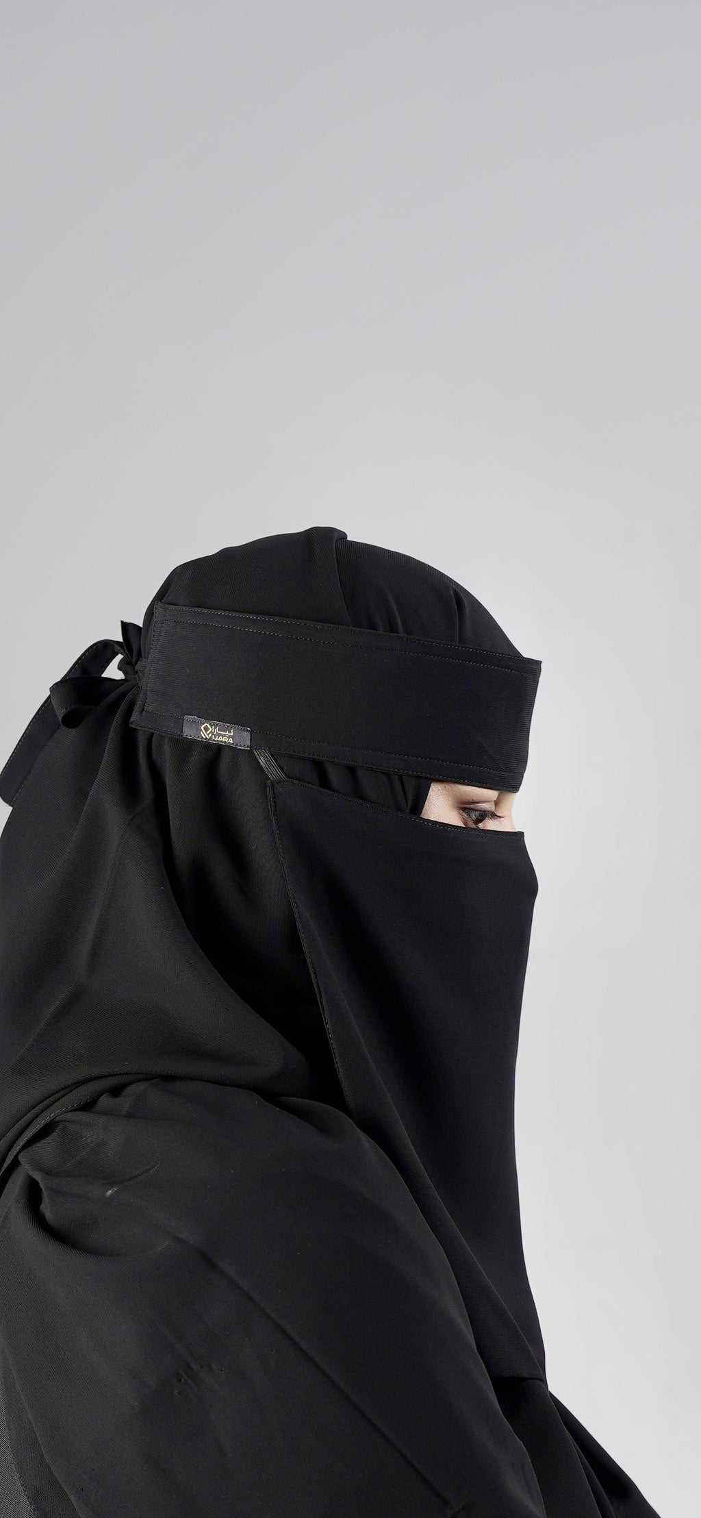 Liara Large Niqab – 11 Inch Length