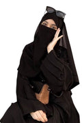 Liara Half Niqab – 10 Inch Length