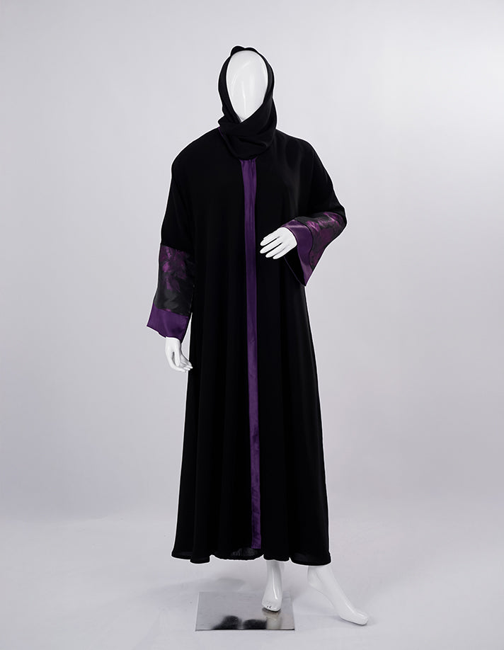 Liara Amethyst Bloom Abaya