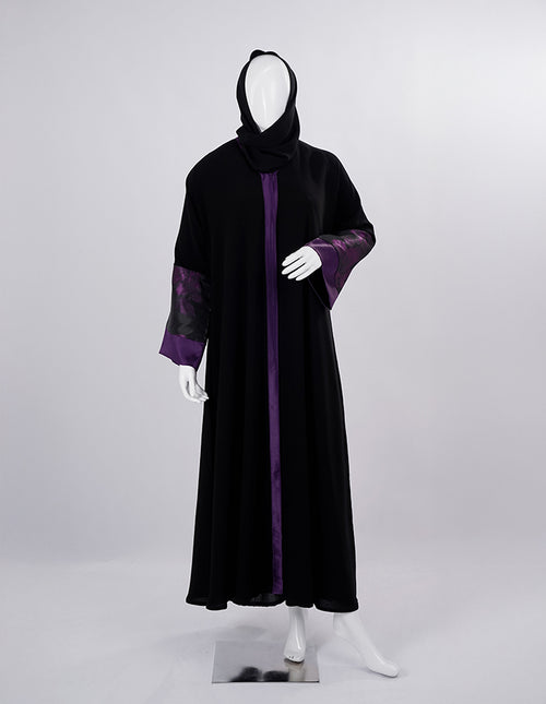 Liara Amethyst Bloom Abaya