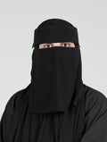 Liara Medium Double Layer Niqab – 10 Inch Length