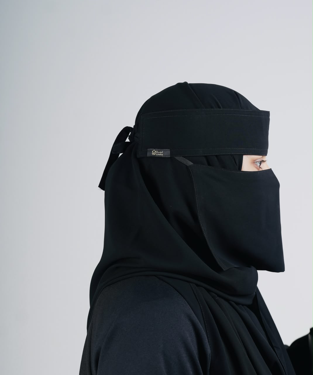 Liara Mini Small Niqab – 6 Inch Length