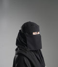 Liara Mini Small Double Elastic Niqab – 6 Inch Length