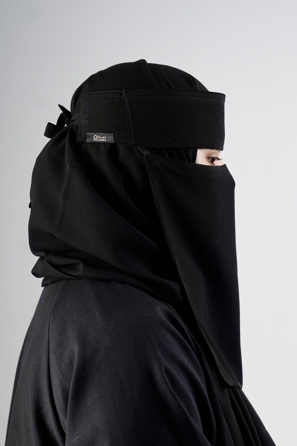Liara Large Flap Niqab – 11 Inch Length