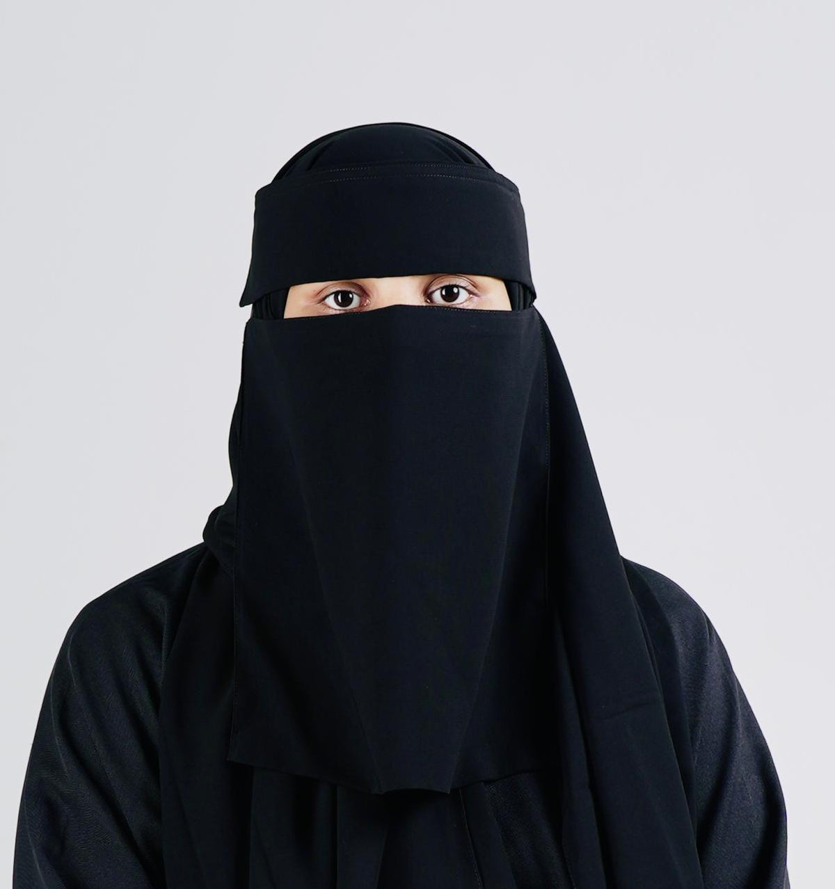 Liara Large Flap Niqab – 11 Inch Length
