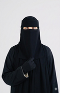 Liara XL Flap Niqab – 13 Inch Length
