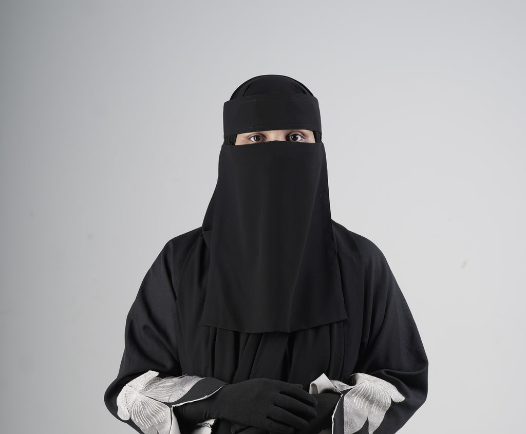 Liara XL Niqab – 13 Inch Length