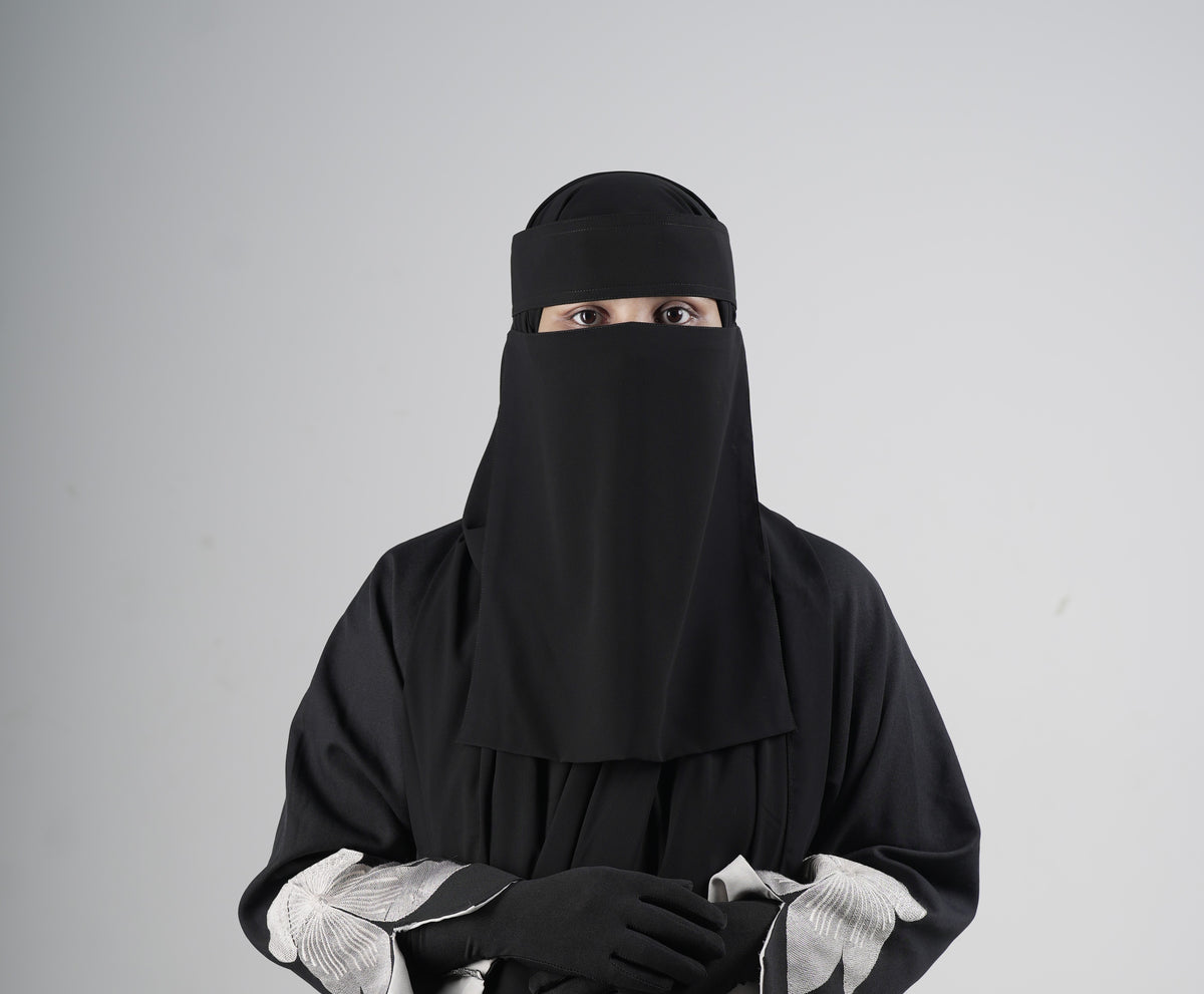 Liara XL Niqab – 13 Inch Length