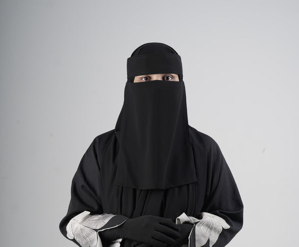 Liara XL Niqab – 13 Inch Length